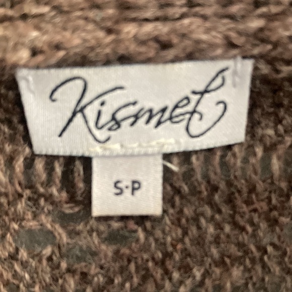 Kismet brown knit shrug - Picture 3 of 4